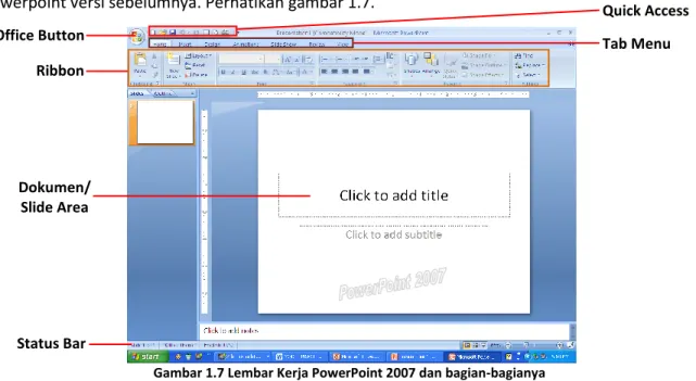 Tabel 1.2 Toolbar dan fungsinya 