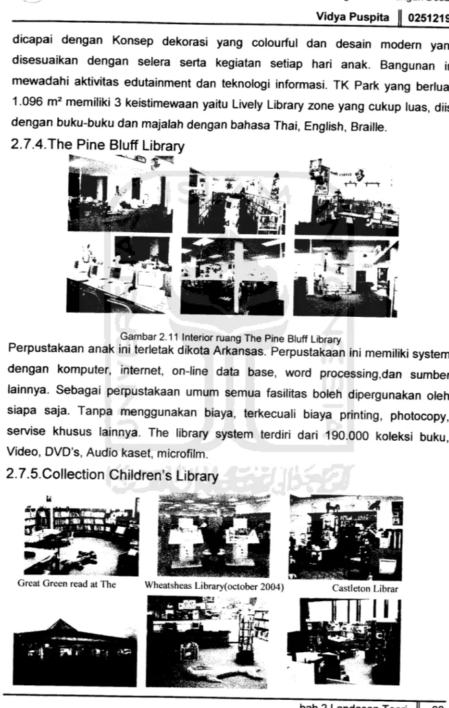 Gambar 2.11 Interior ruang The Pine Bluff Library