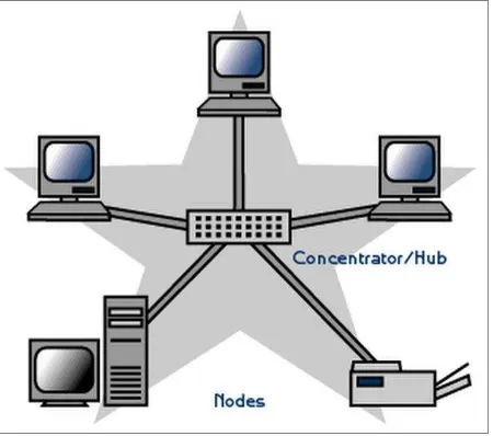 Gambar 3. Topologi Star 