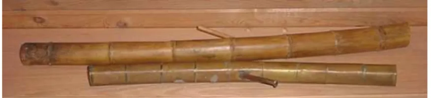 Gambar 2.5 Pipa opium bambu 