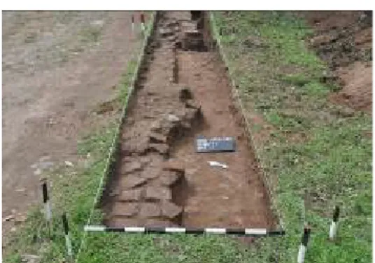 Gambar 7. Foto akhir penggalian Kotak P4  Sumber: Balai Arkeologi D.I. Yogyakarta