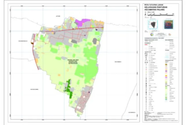 Tabel 4. Hasil Analisa Unsur Wajib yang Dimasukkan di  dalam Layer Peta Tutupan Lahan Kelurahan Panyuran 