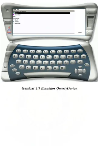 Gambar 2.7  Emulator QwertyDevice  