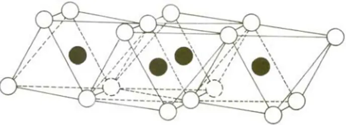 Gambar 2.4. Isometric octahedral sheet (Grim, 1959) 