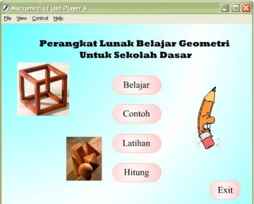Gambar 5 Tampilan Menu Utama 