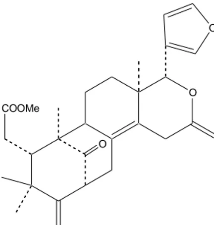 Gambar 2.8 Struktur mexicanolida (Nishizawa et al., 1985) 