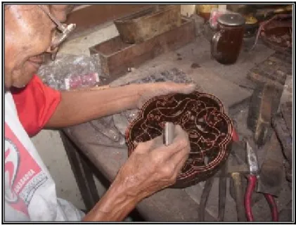 Gambar 9: Pembuatan Canting Cap