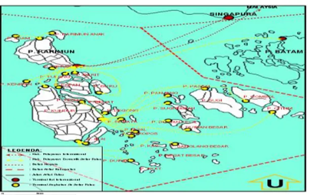 Gambar 6. Pola Perkembangan yang Terjadi di Pulau  Karimun pada Periode Awal Perkembangan 