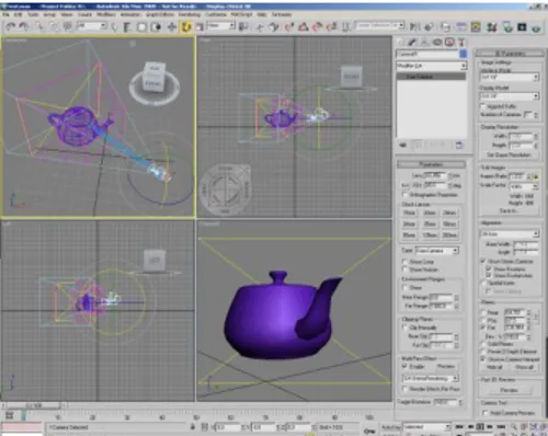 Gambar 1.1. Contoh Penggunaan 3D dengan 3Ds Max 
