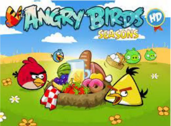 Gambar 1.5. Game “Angry Bird Seasons” 
