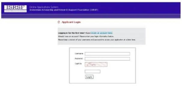 Gambar 1. Jendela Aplikasi Login 