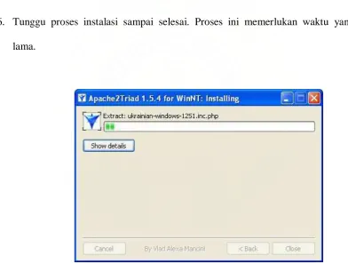 Gambar 4.5 License Agreement 