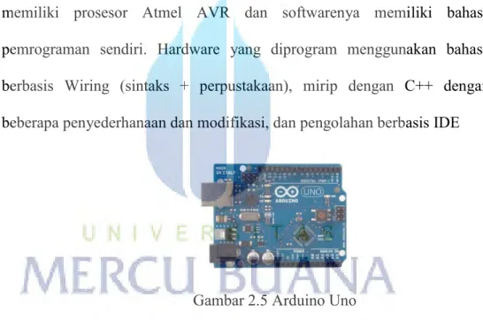 Gambar 2.5 Arduino Uno 