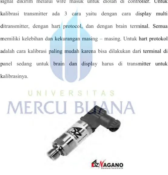Gambar 2.9. Pressure Transmitter 