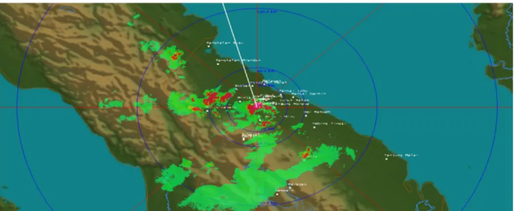 Gambar 2.3. Hasil data radar (radar image) [4] 
