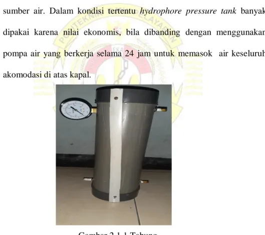 Gambar 2.1.1 Tabung  2.1.2 Fresh Water Pump 