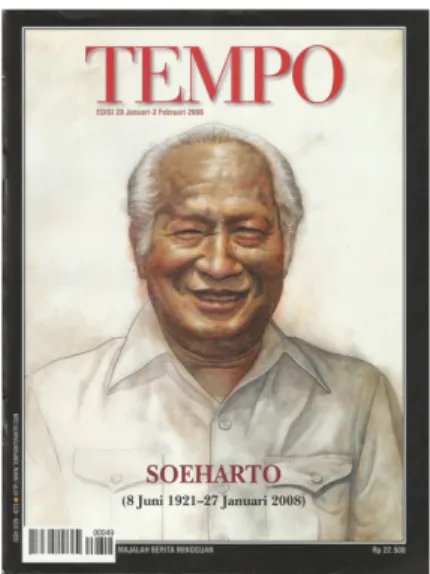 Gambar 11 Edisi penghormatan terakhir kepada Soeharto  (Sumber: Tempo)