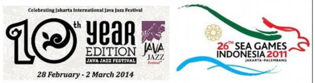 Gambar 1.5 Sponsorship Garuda Indonesia pada Java Jazz Festival dan   Sea Games XXVI 