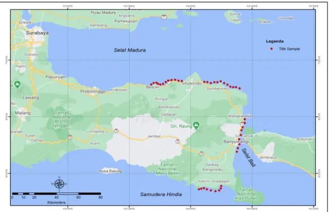 Gambar 1. Lokasi Pengambilan Data 