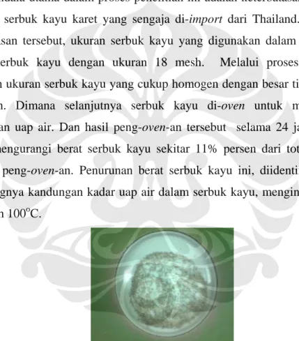 Gambar 4. 1 Serbuk WPC 