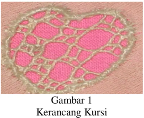 Gambar 1  Kerancang Kursi 