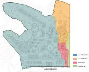 Gambar 4 Blok Plan Parahyangan Flower Park 