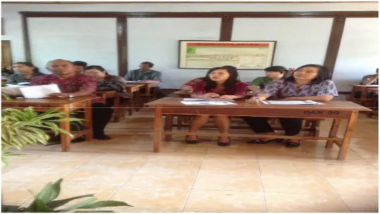 Gambar kegiatan seminar dan pelatihan yang diselenggarakan di Desa Bondalem Kecamatan Tejakula sebagai berikut.