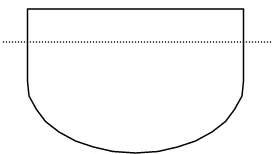 Gambar 12. Bentuk kasko tipe U-bottom pada kapal alat tangkap statis 