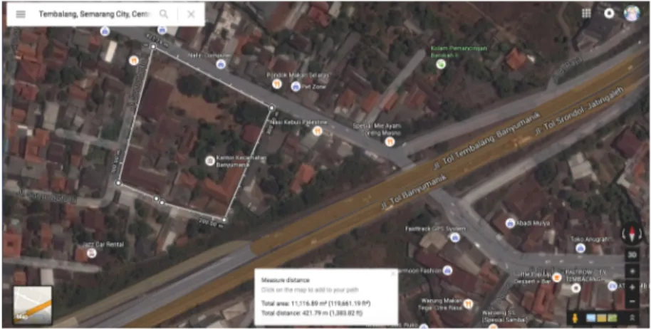 Gambar	
  6.1.	
  Lokasi	
  Tapak	
  Terpilih	
   Sumber:	
  Google	
  Maps	
  