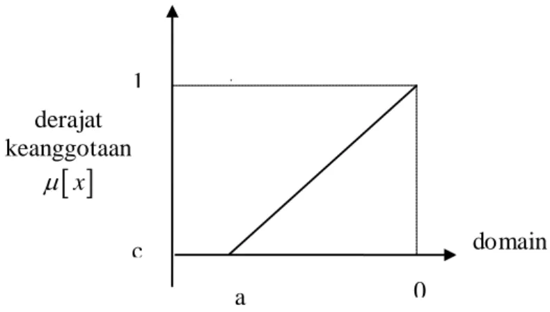 Gambar 2.5. Representasi Linier Naik 