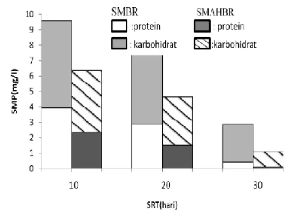 Gambar 4. Perbandingan SMP pada SMBR  dan SMAHBR 