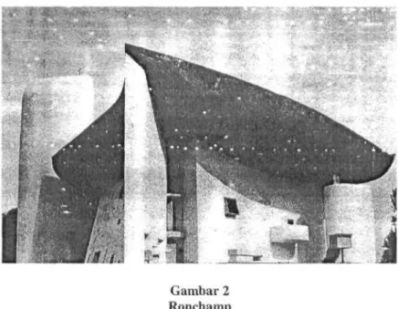 Gambar 2  Ronchamp 