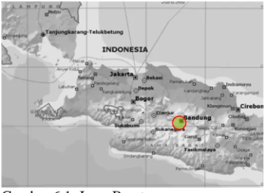 Gambar 6.1. Jawa Barat  (Encarta Reference Library) 