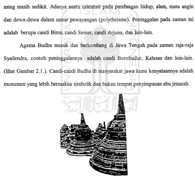 Gambar 2.1. Borobudur sebagai Monumen Keabadian (Sumber: A. Bagoes, P.W, 1995; 81)