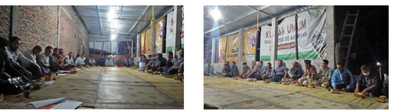 Gambar 2. Petani tertarik untuk melakukan praktik budidaya padi ratun di desa Wonosari, Kecamatan Gondangrejo  Kabupaten Karanganyar Provinsi Jawa Tengah 