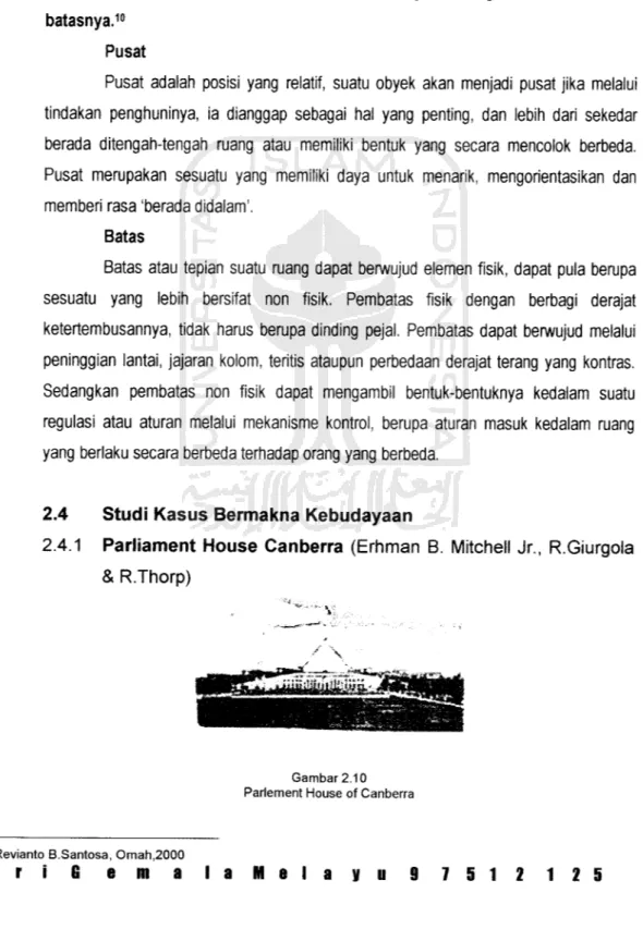 Gambar 2.10 Parlement House of Canberra