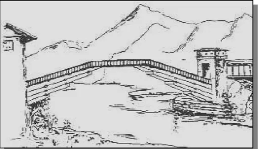 Gambar 5. Jembatan lengkung baja 