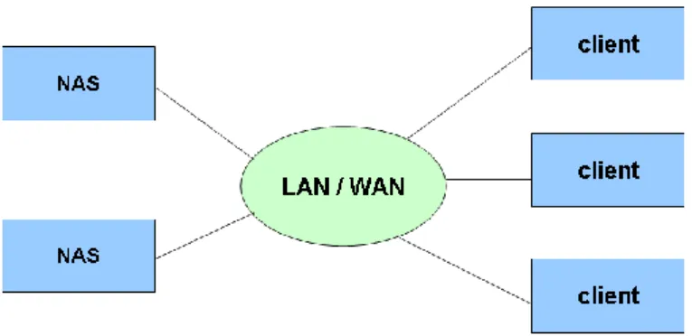 Gambar 19.5. Storage Area Network 