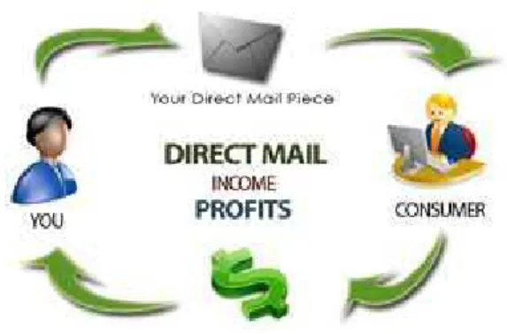 Gambar 2.1 Contoh alur dari direct marketing   Sumber: www.webservicesconsultancy.com  