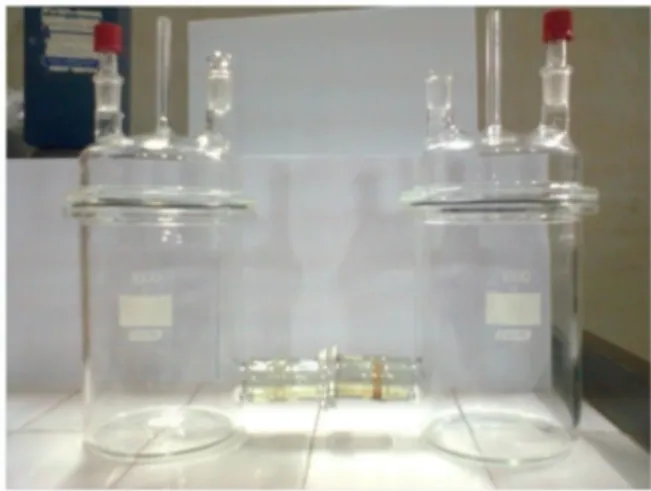 Gambar 1. Reaktor Sistem Microbial Fuel Cell 