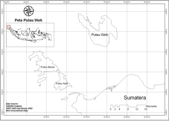 Gambar 1 Peta Lokasi Penelitian. 