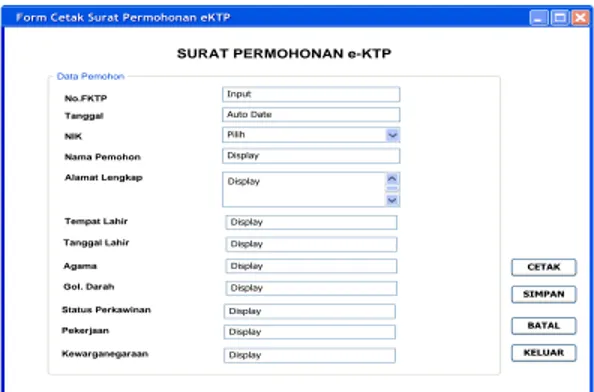 Gambar 12. Rancangan Layar Form Entry  Data Pengikut 