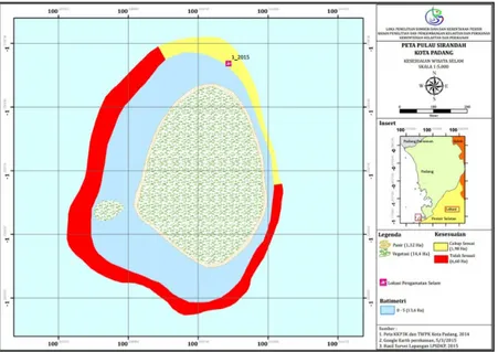 Gambar 12. Peta Kesesuaian Ekowisata Selam di Perairan Pulau Sirandah.