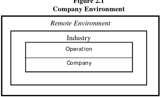 Figure 2.1 Company Environment 