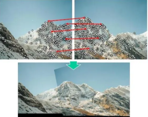 Gambar 3. Hasil dari proses Image Matching 