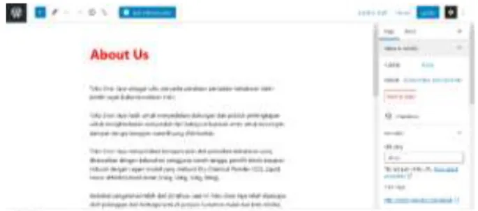 Gambar 9. Menu Pages 
