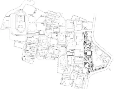 Gambar 3.1 Masterplan Universitas Pendidikan Indonesia 