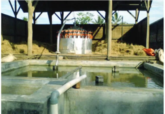 Gambar 6. Salah satu unit penyulingan minyak  akar wangi di Kabupaten Garut