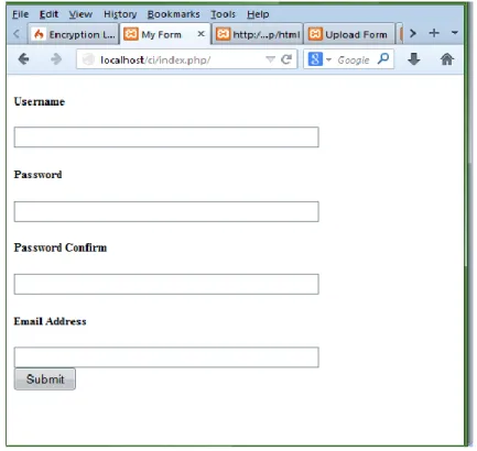 Gambar 9.2 hasil percobaan dari index form 