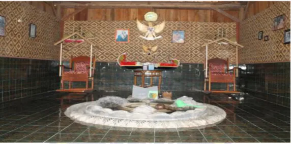 Gambar 3. Tempat Ritual (Punden Tatarakaton) Suku Dayak Losarang  Indramayu 